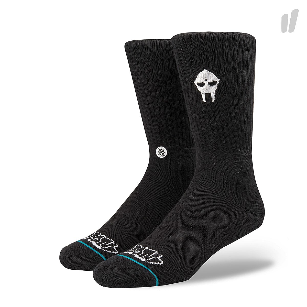 Stance Doom Embroidery Socks Black Socks  | Overkill