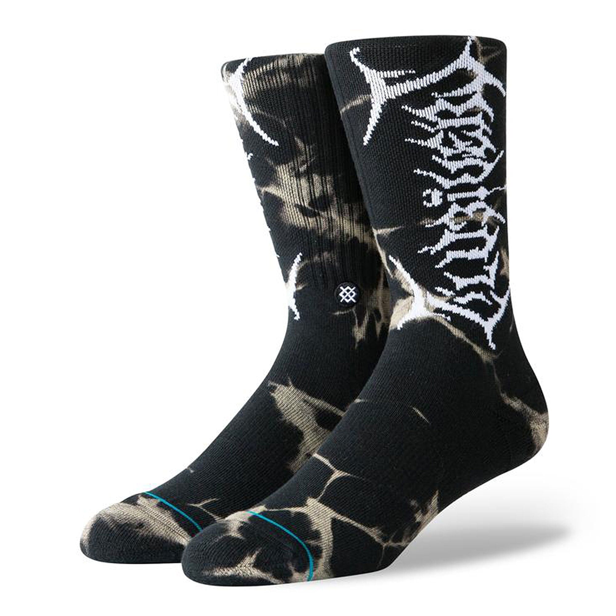 Stance Anthem Uzi Dye Socks Black Socks M556C19UDY | Overkill