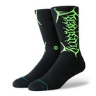 Stance Uzi Neon Socks Black Socks M556C19UNE | Overkill