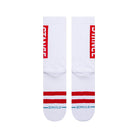 Stance OG Socks White / Red Socks Close-up | Overkill