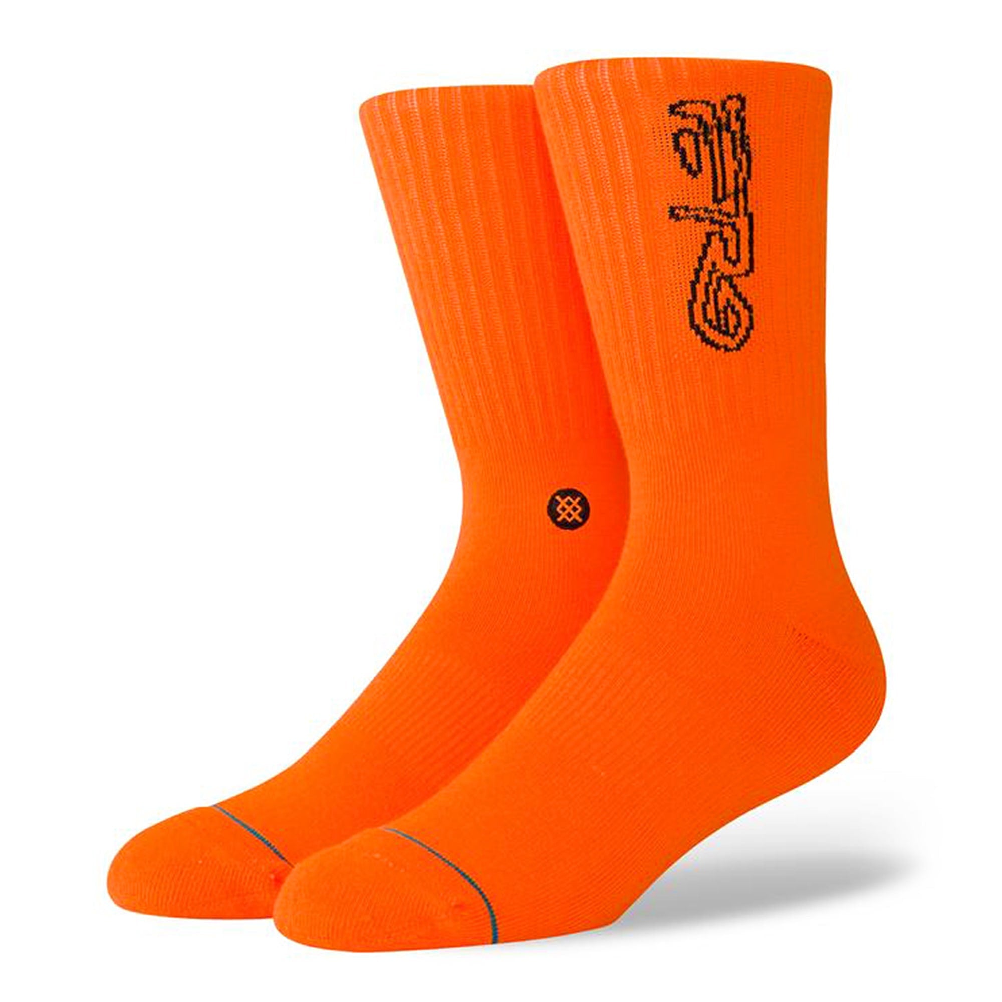 Stance A$Ap Ferg Socks Neon Orange Socks M556D19AFE-NOO | Overkill