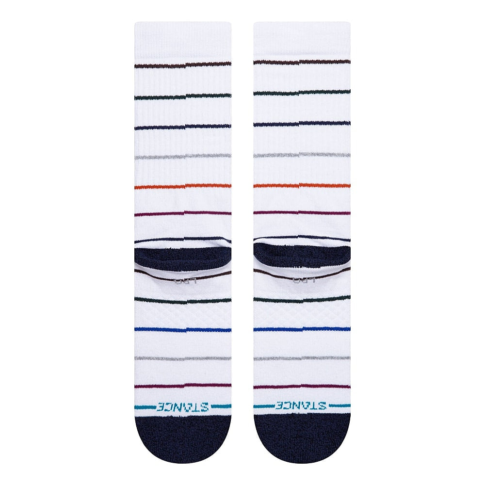 Stance Dan Socks White Socks Close-up | Overkill
