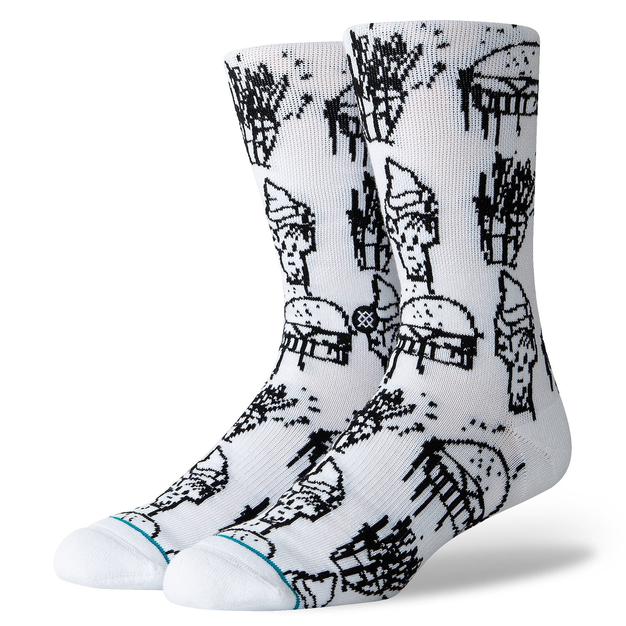 Stance Delight Socks White Socks M558B19DEL-WHT | Overkill