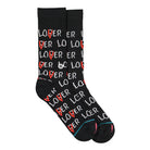 Stance Foundation Lover Loser Socks Black Socks M558C19LOV-BLK | Overkill
