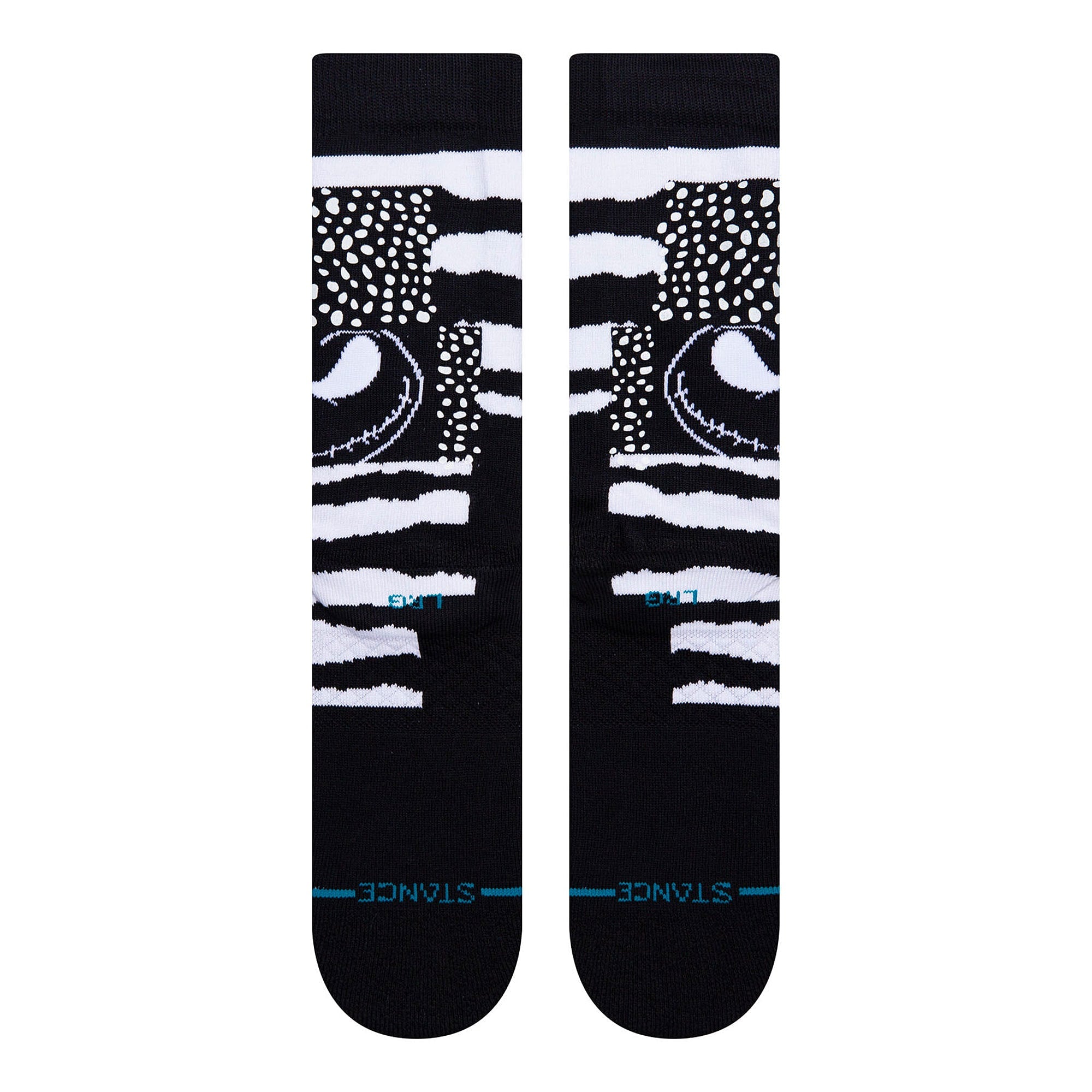 Stance Nightmare Patch Socks Black Socks Close-up | Overkill