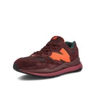 New Balance m 57/40 wa1 Burgundy Sneakers  Close Up | Overkill