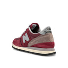 New Balance m 730 ukf Burgundy  Close-up | Overkill