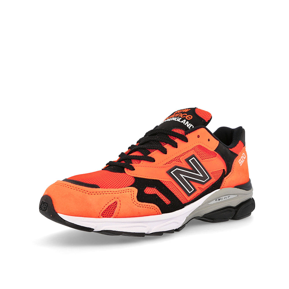 New Balance m 920 neo Orange-Black Low Top Sneakers  Close Up | Overkill