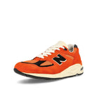 New Balance m990ai2 Marigold-Black Low Top Sneakers  Close Up | Overkill