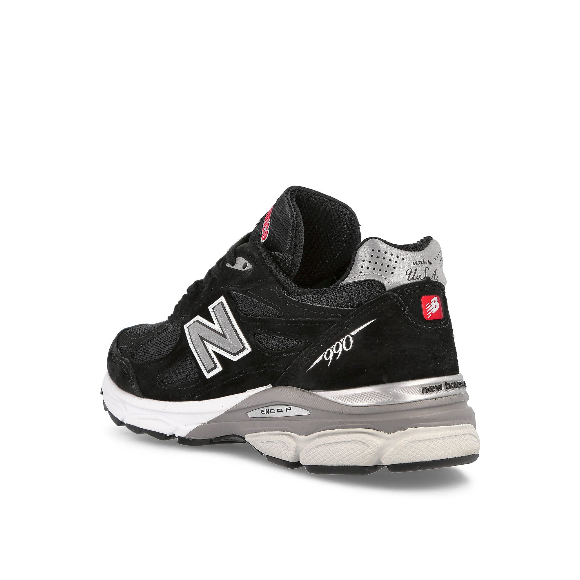 New Balance m990bs3 Black Low Top Sneakers  Material | Overkill