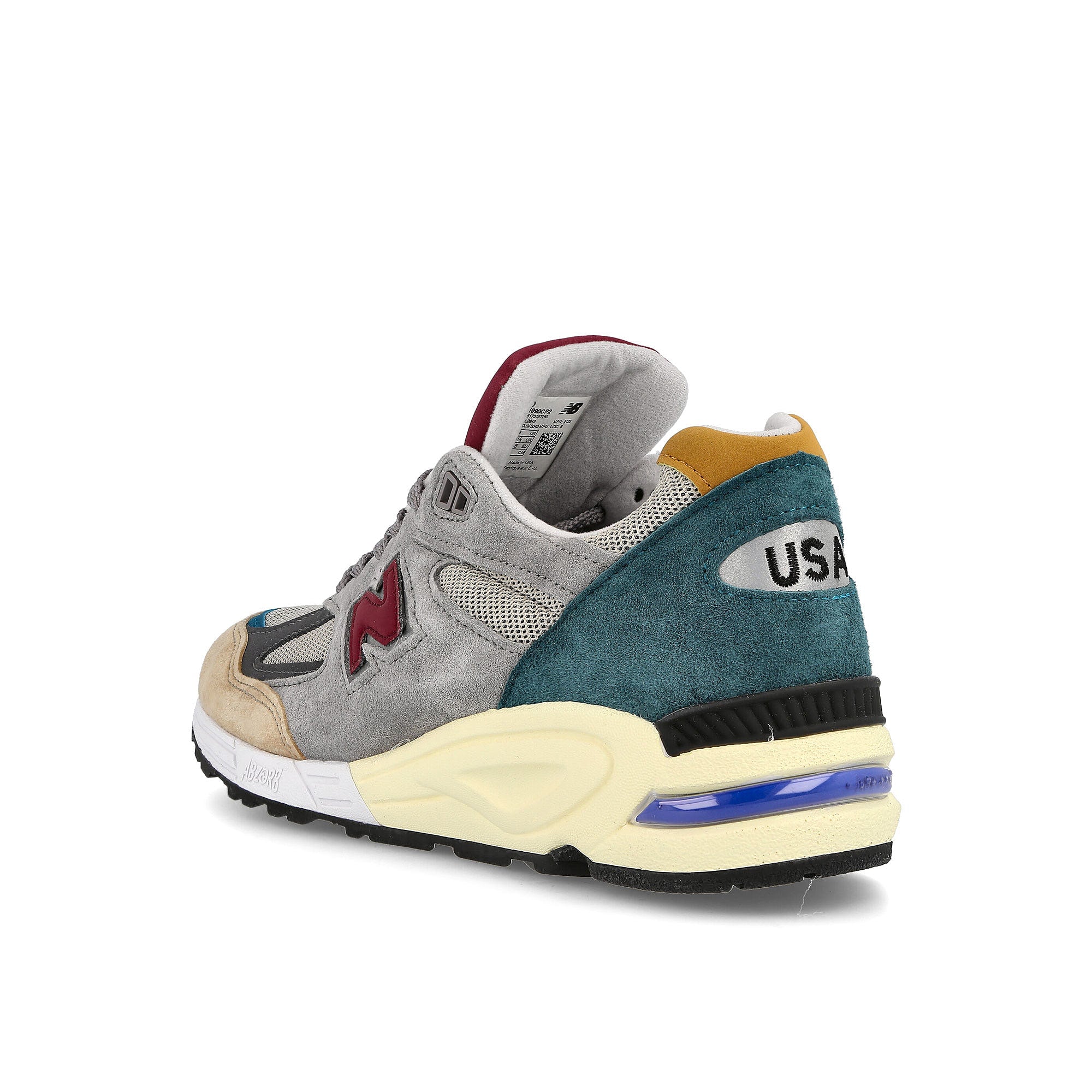 New Balance m 990 cp2 Grey / Tan  Close-up | Overkill