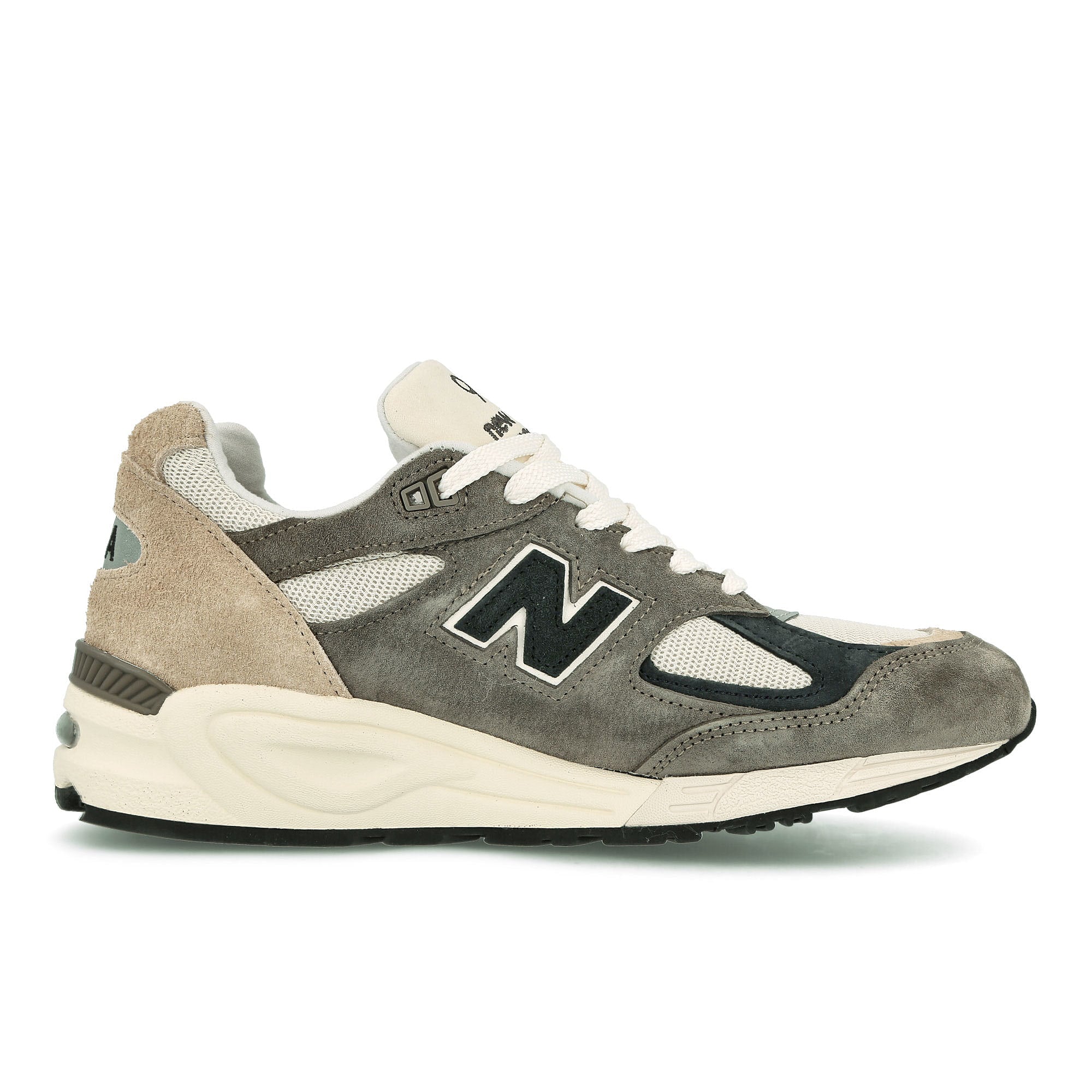 New Balance M990GB2 Grey-Tan Low Top Sneakers  Silhouette | Overkill