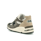 New Balance M990GB2 Grey-Tan Low Top Sneakers  Material | Overkill