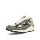 New Balance M990GB2 Grey-Tan Low Top Sneakers  Close Up | Overkill