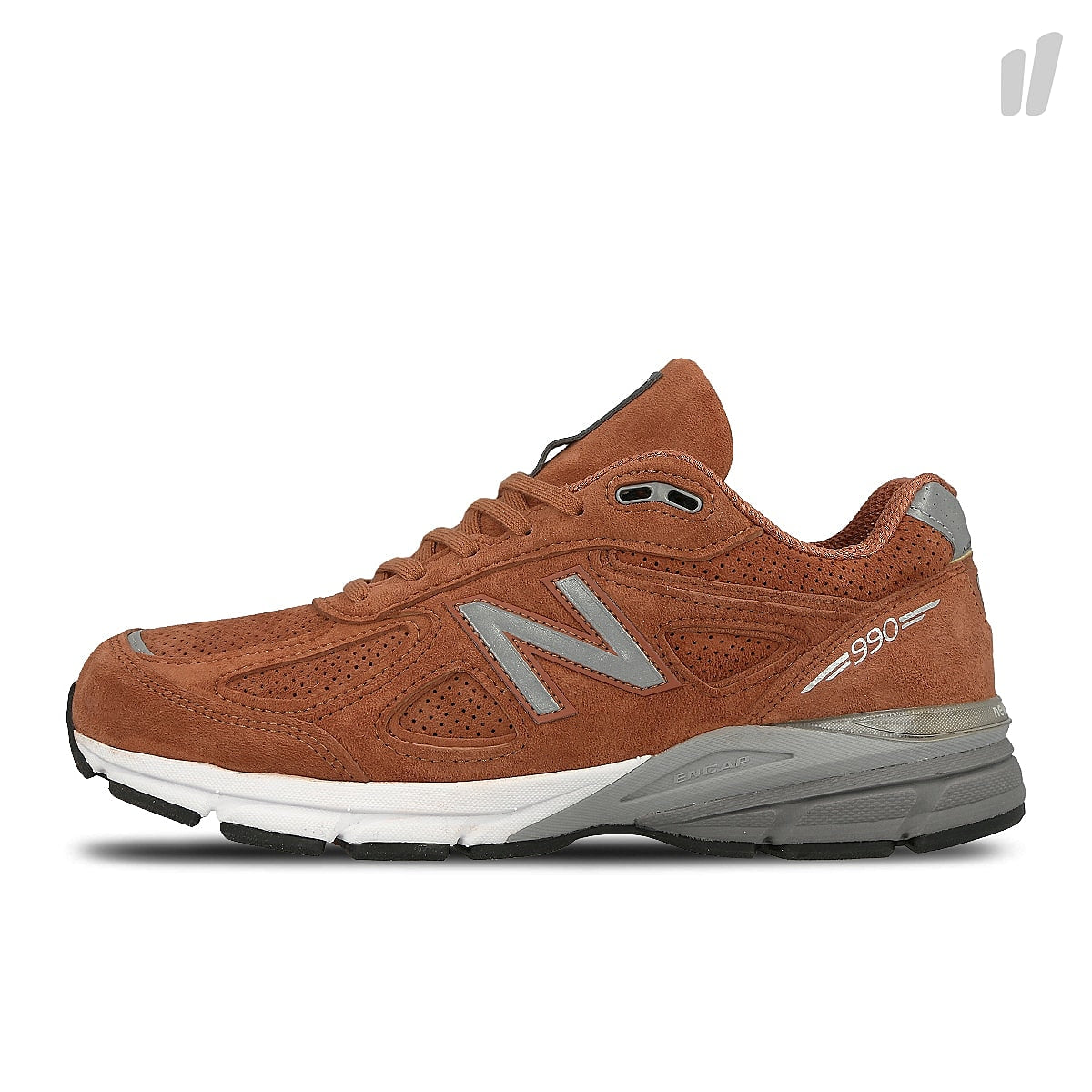 New Balance m 990 jp4 Orange Low Top Sneakers 634221-60-17 | Overkill