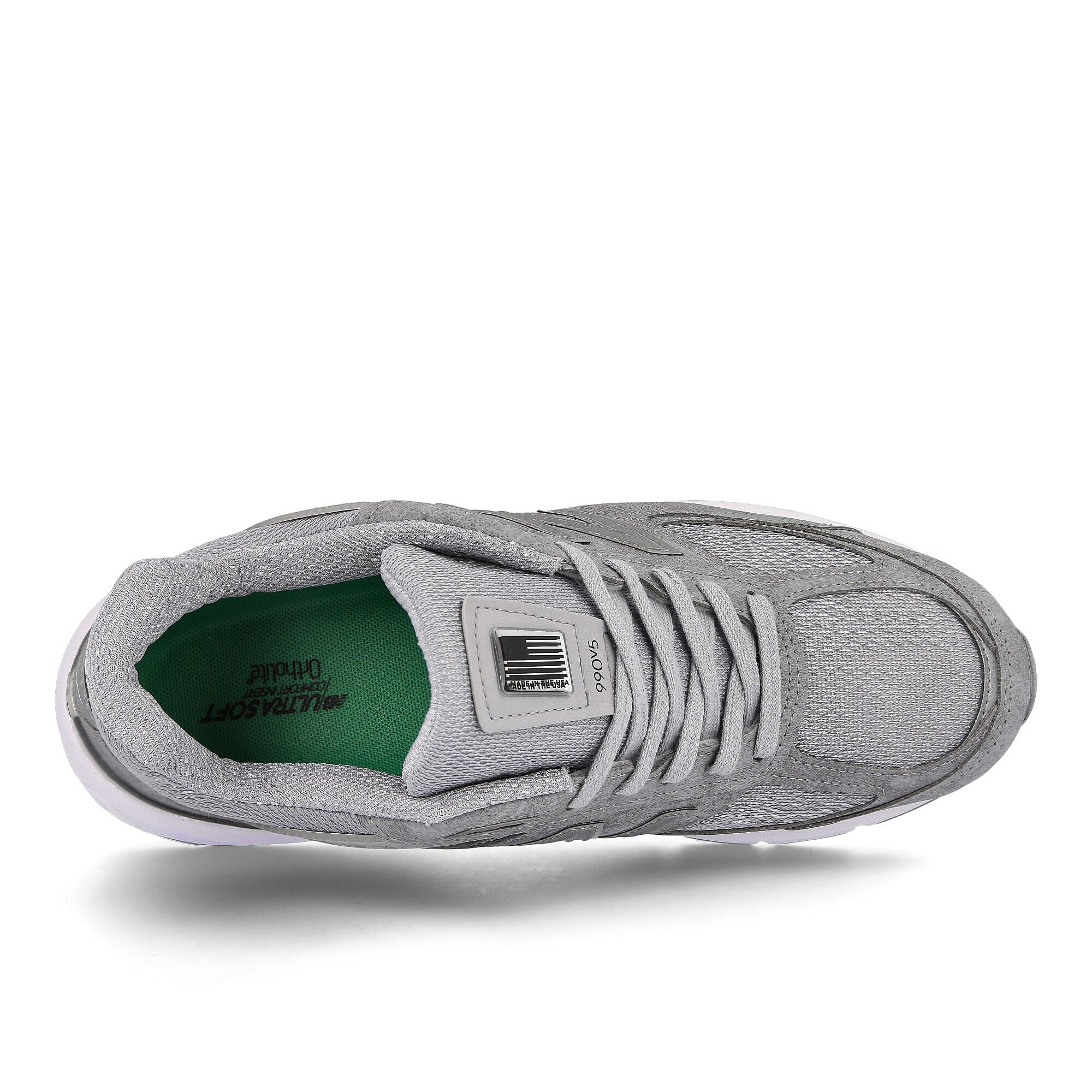 New Balance 990 vegan Grey-White Low Top Sneakers  Detailfoto | Overkill