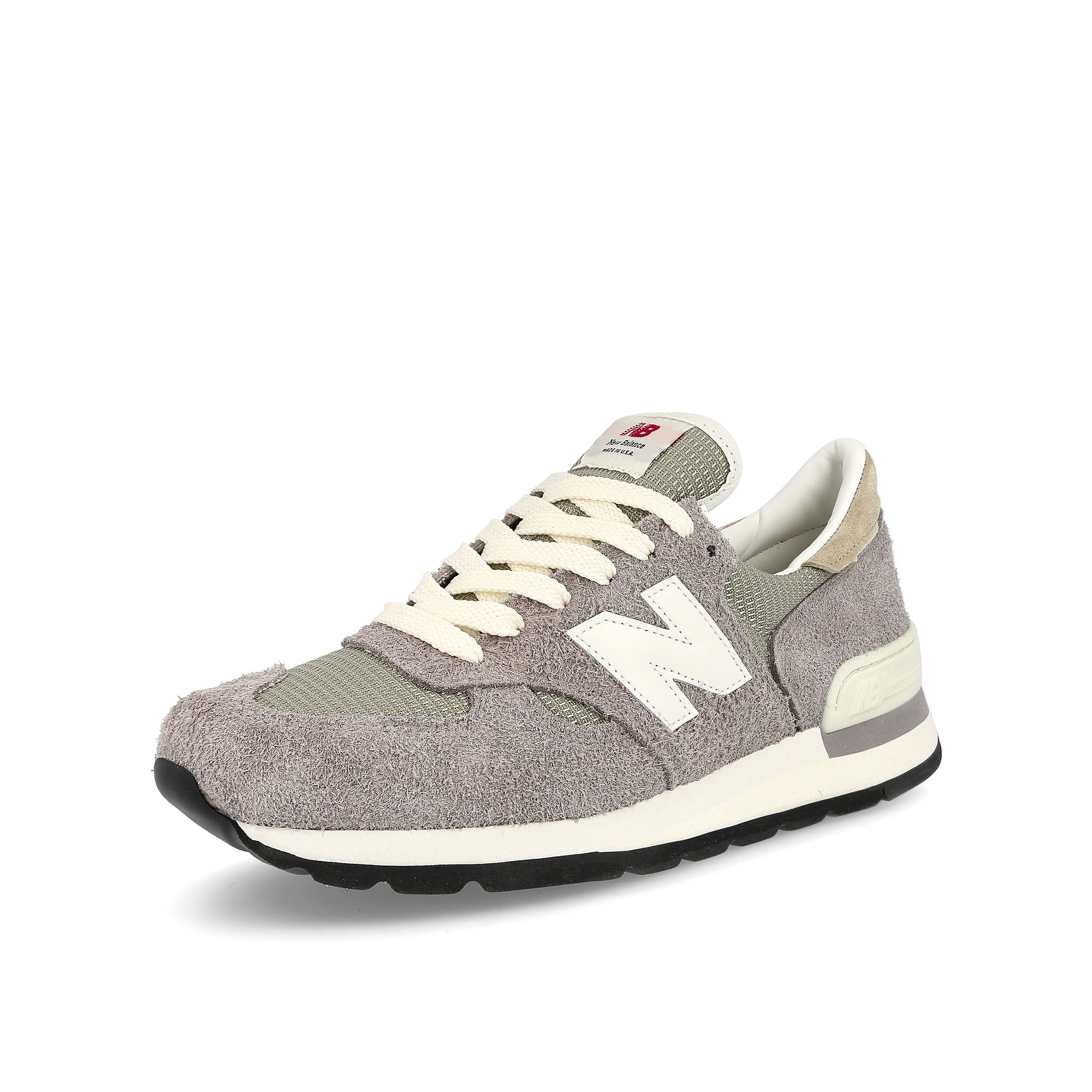 New Balance m990ta1 Grey Low Top Sneakers  Close Up | Overkill