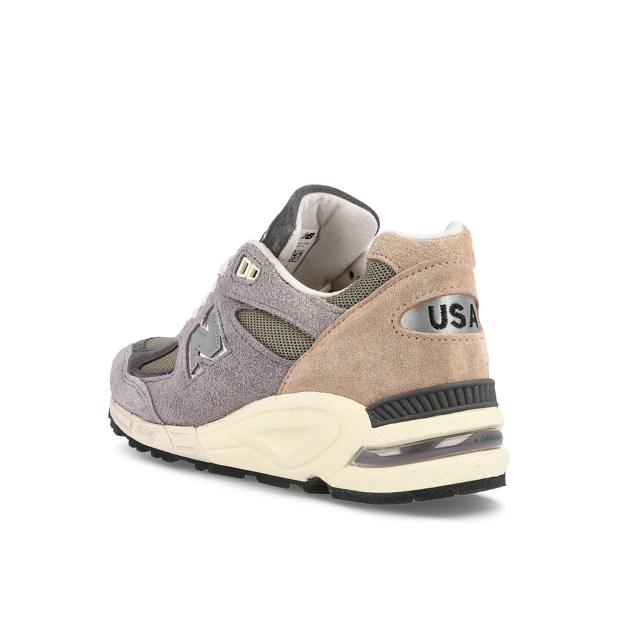 New Balance m990td2 Grey Low Top Sneakers  Material | Overkill