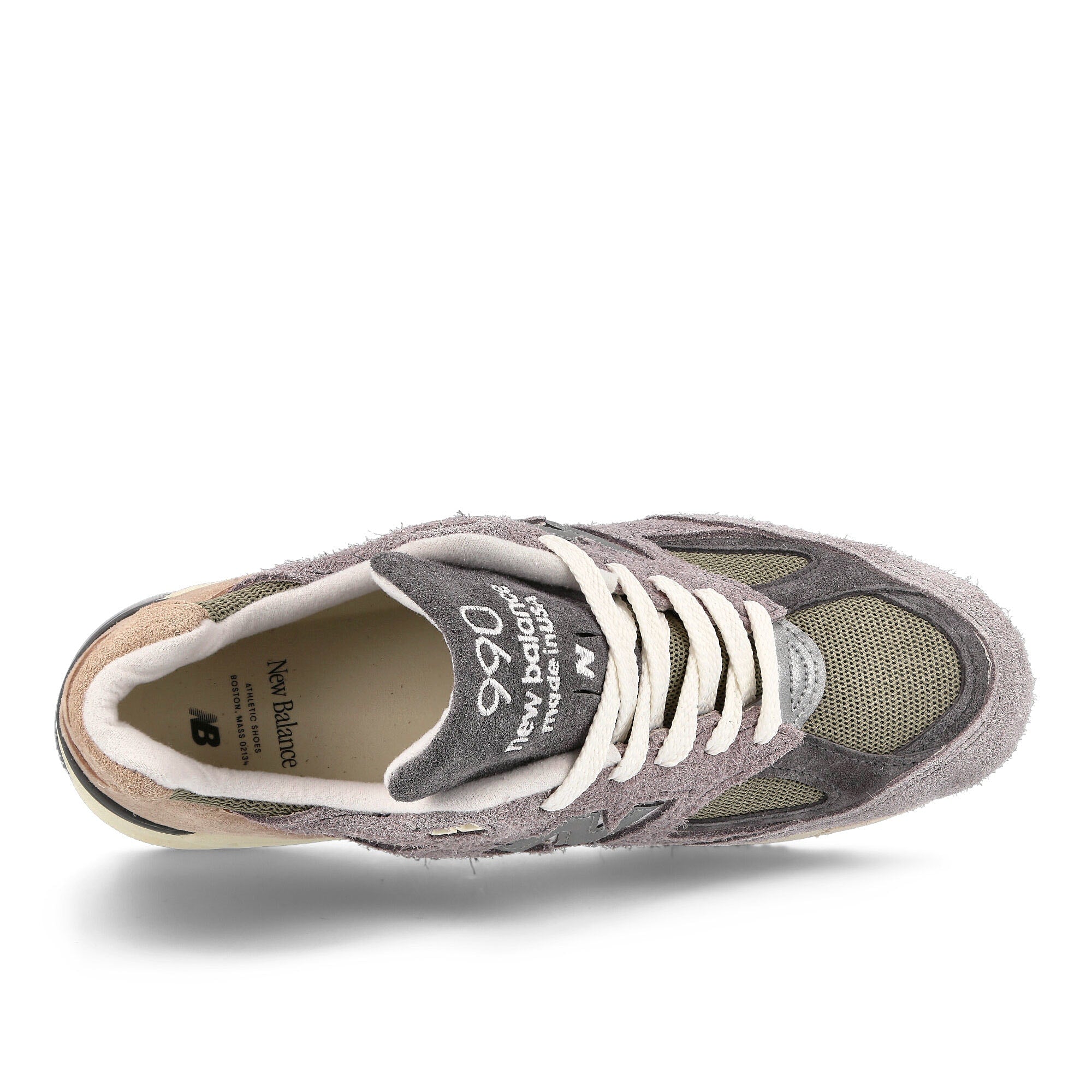 New Balance m990td2 Grey Low Top Sneakers  Detailfoto | Overkill