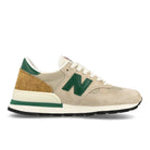 New Balance M990TG1 Beige-Green Low Top Sneakers  Silhouette | Overkill