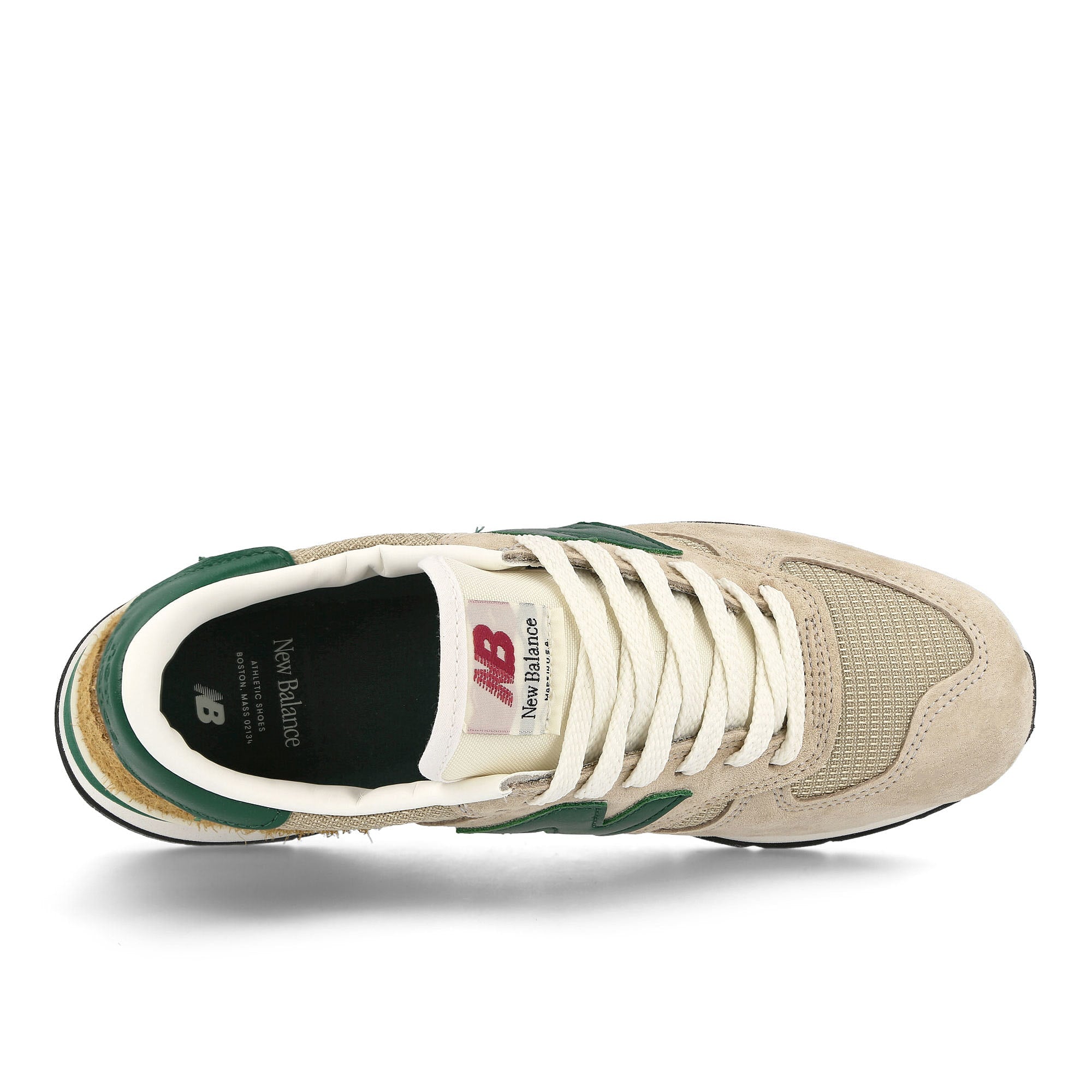 New Balance M990TG1 Beige-Green Low Top Sneakers  Detailfoto | Overkill