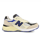 New Balance m990wb3 White-Blue-Beige Low Top Sneakers  Silhouette | Overkill