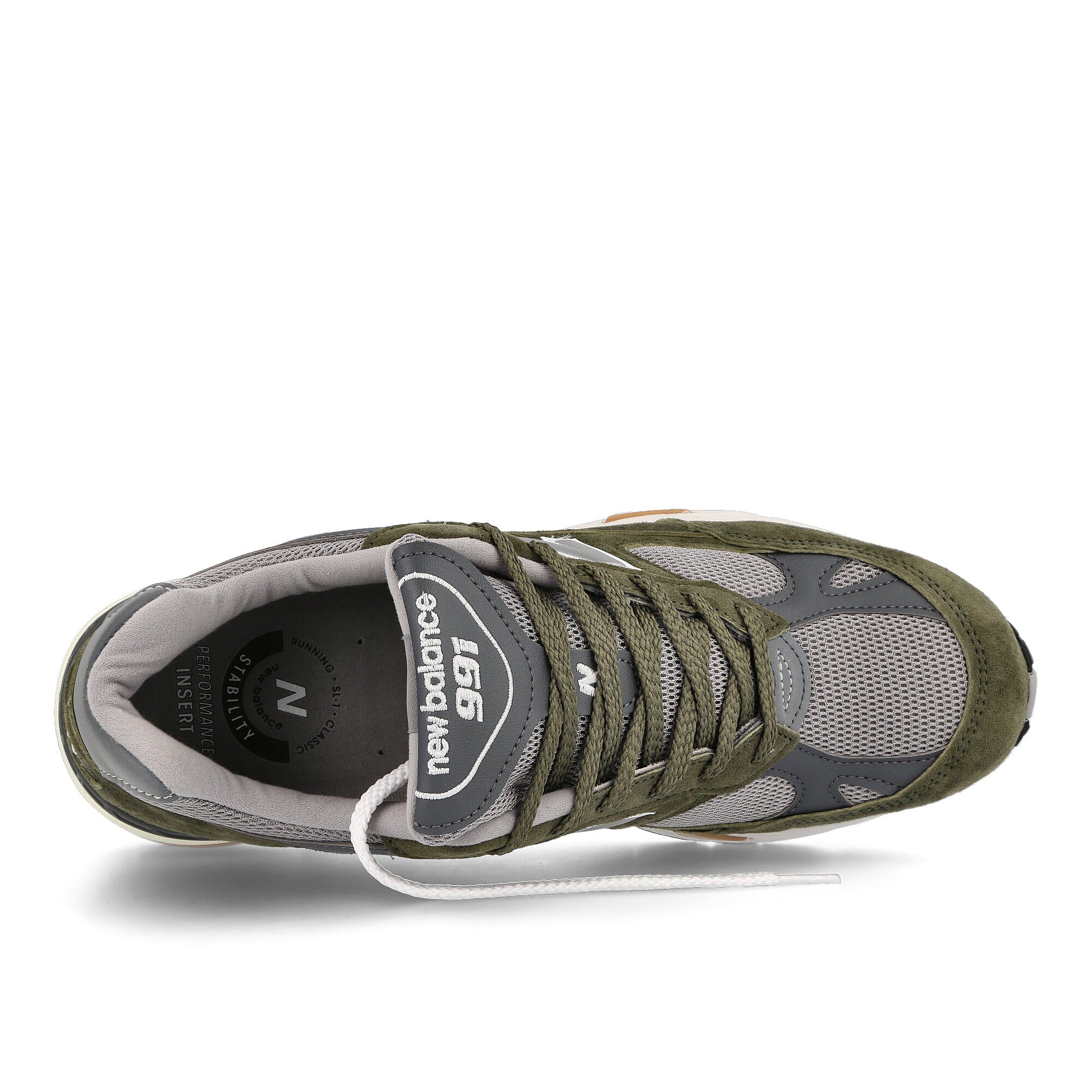 New Balance m991ggt Green Sneakers  Detailfoto | Overkill