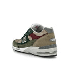 New Balance m 991 ntg Green-Brown Low Top Sneakers  Material | Overkill