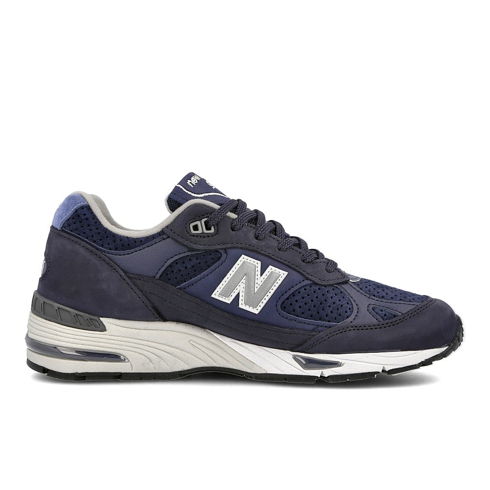 New Balance m 991 nvt Navy / Grey   Material | Overkill