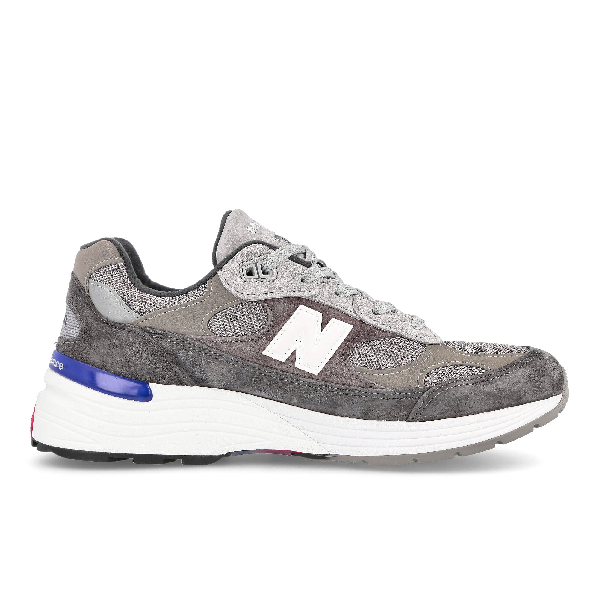 New Balance m 992 ag Grey-Blue Low Top Sneakers  Silhouette | Overkill