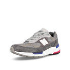 New Balance m 992 ag Grey-Blue Low Top Sneakers  Close Up | Overkill