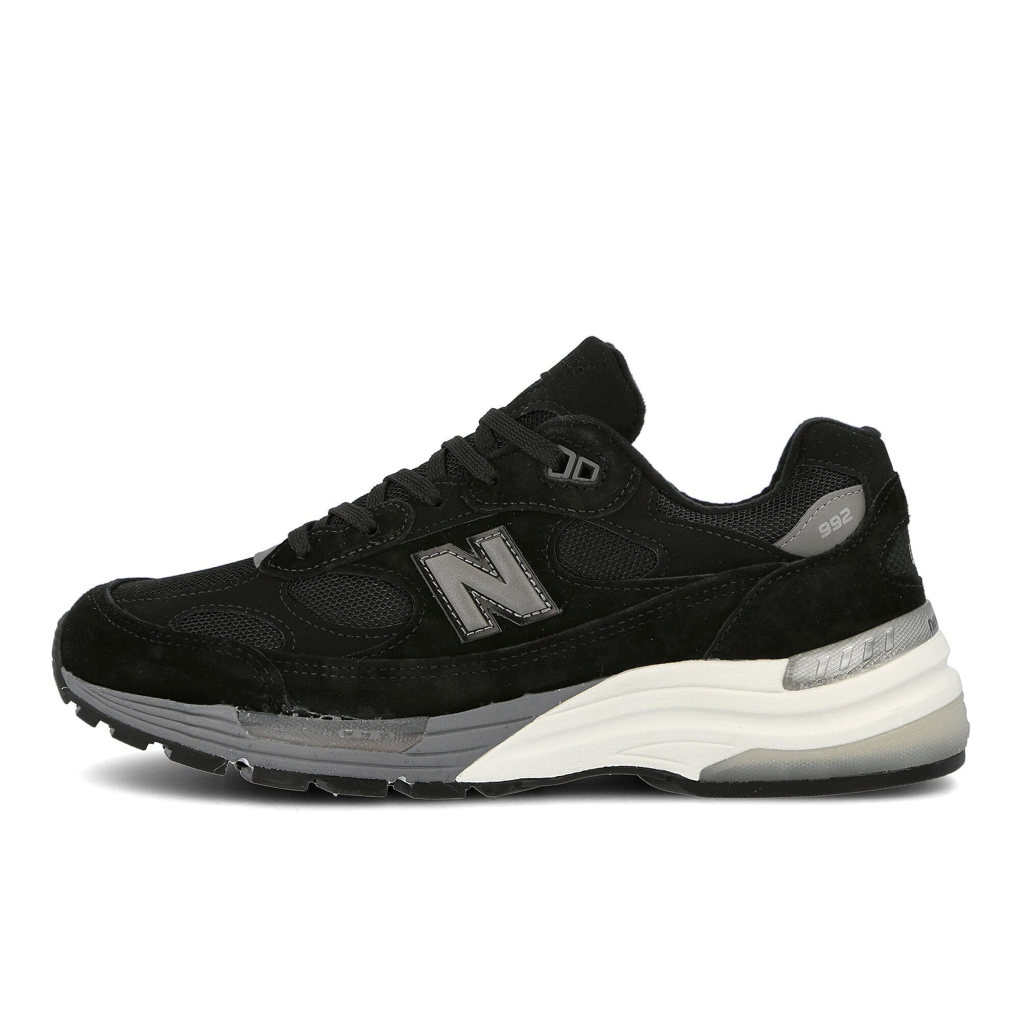 New Balance m 992 bl Black-Grey Low Top Sneakers 781201-60-8 | Overkill
