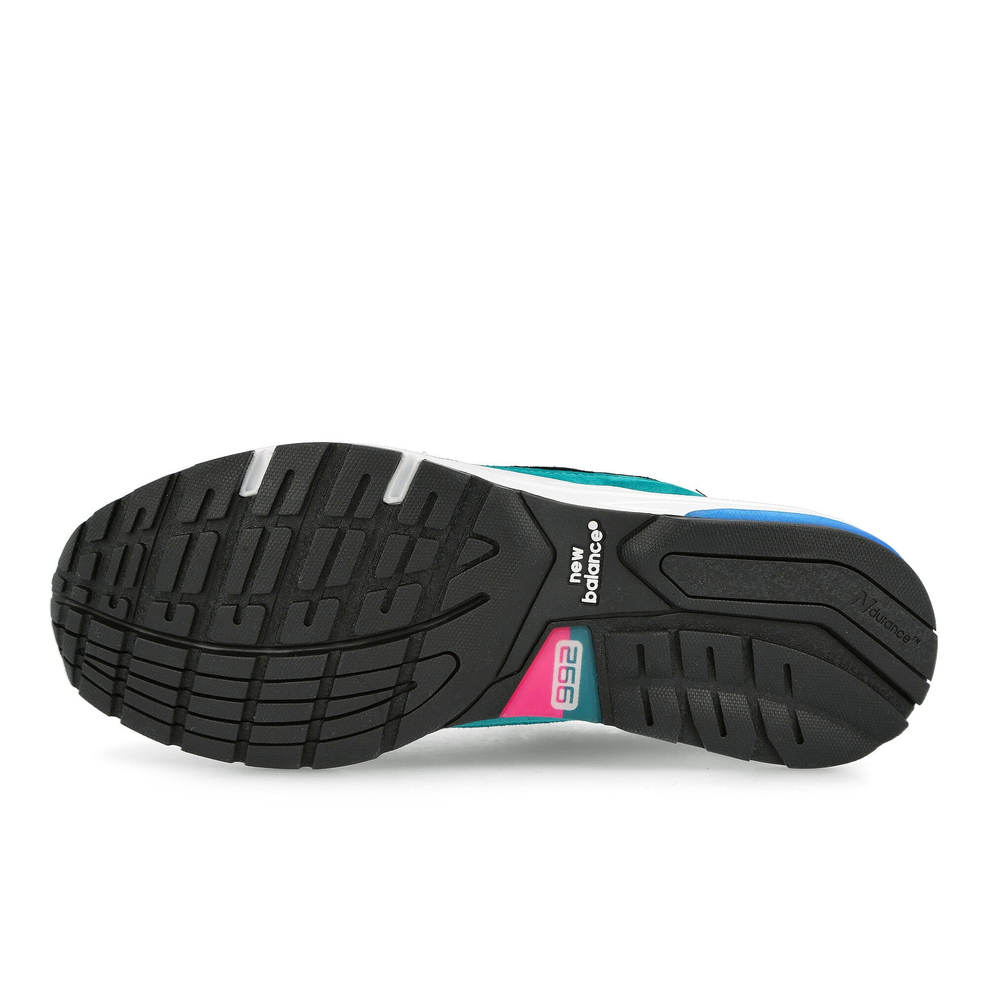 New Balance m 992 re Green-Pink Low Top Sneakers  Detail View 1 | Overkill
