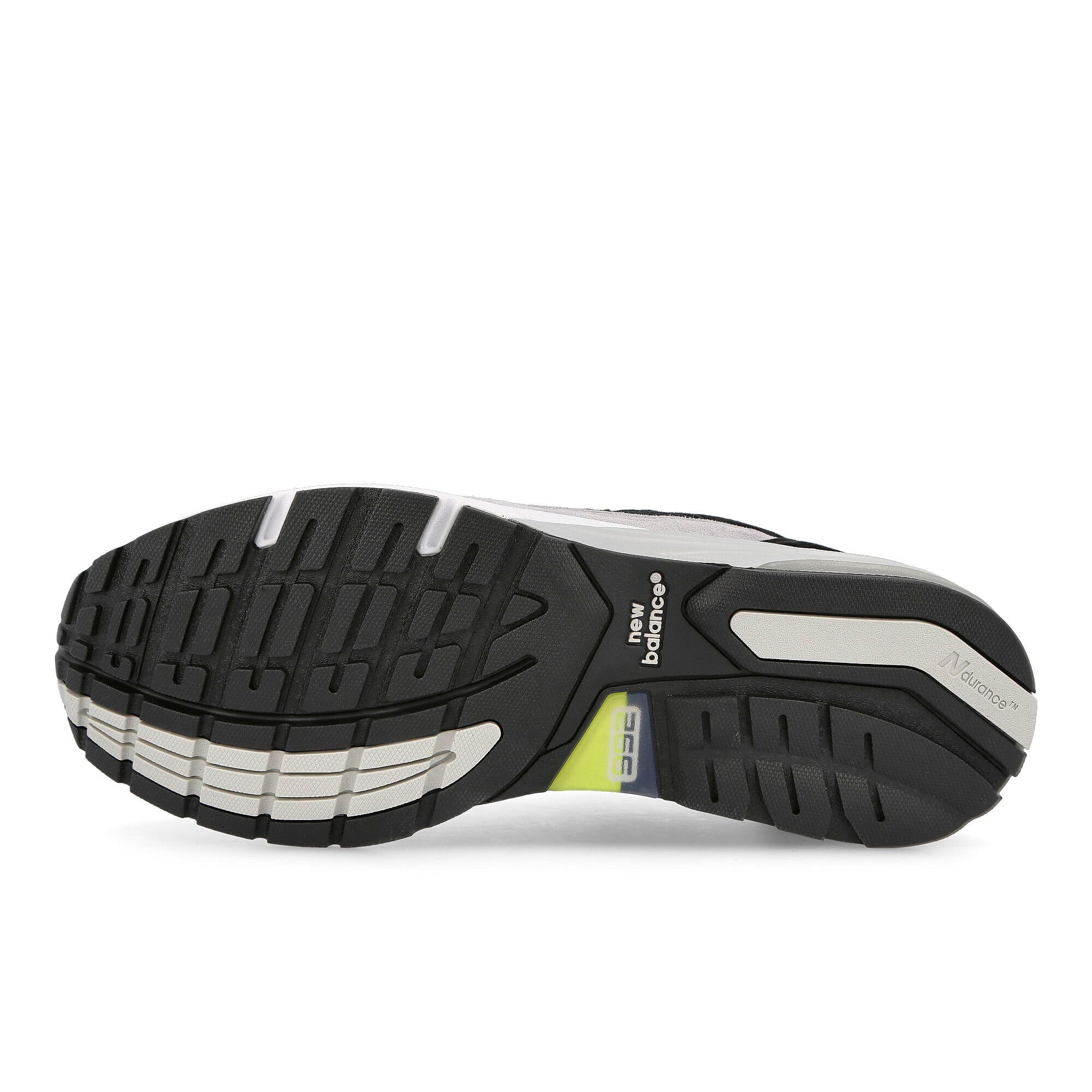 New Balance m 992 tq Grey-Black-Volt Low Top Sneakers  Detail View 1 | Overkill