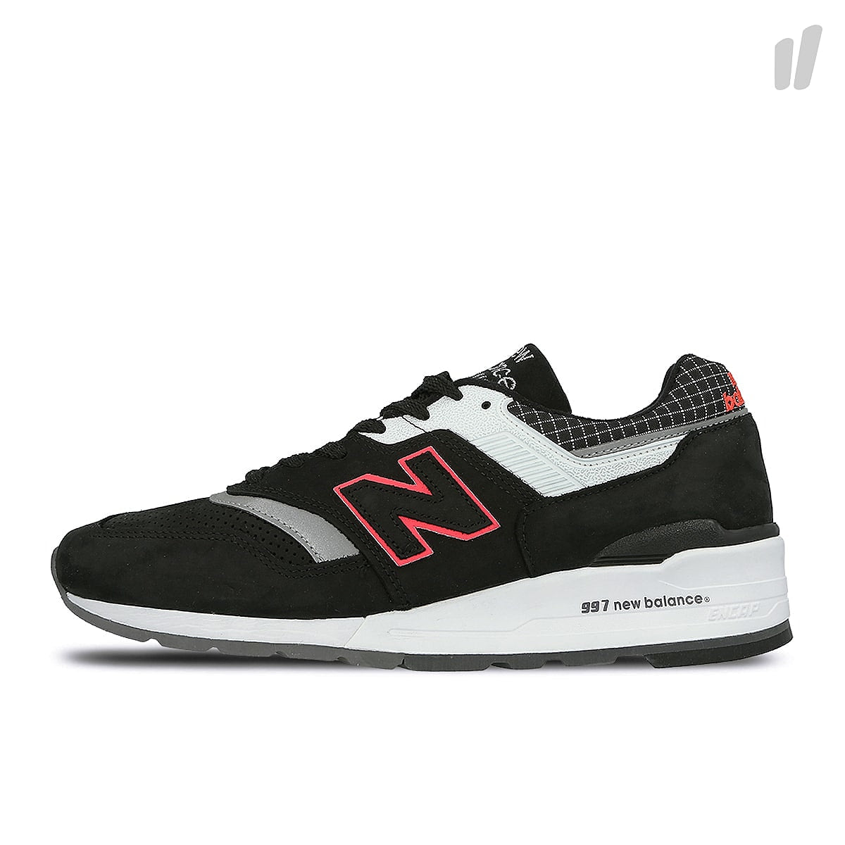 New Balance m 997 cr Black-White Low Top Sneakers 633401-60-8 | Overkill