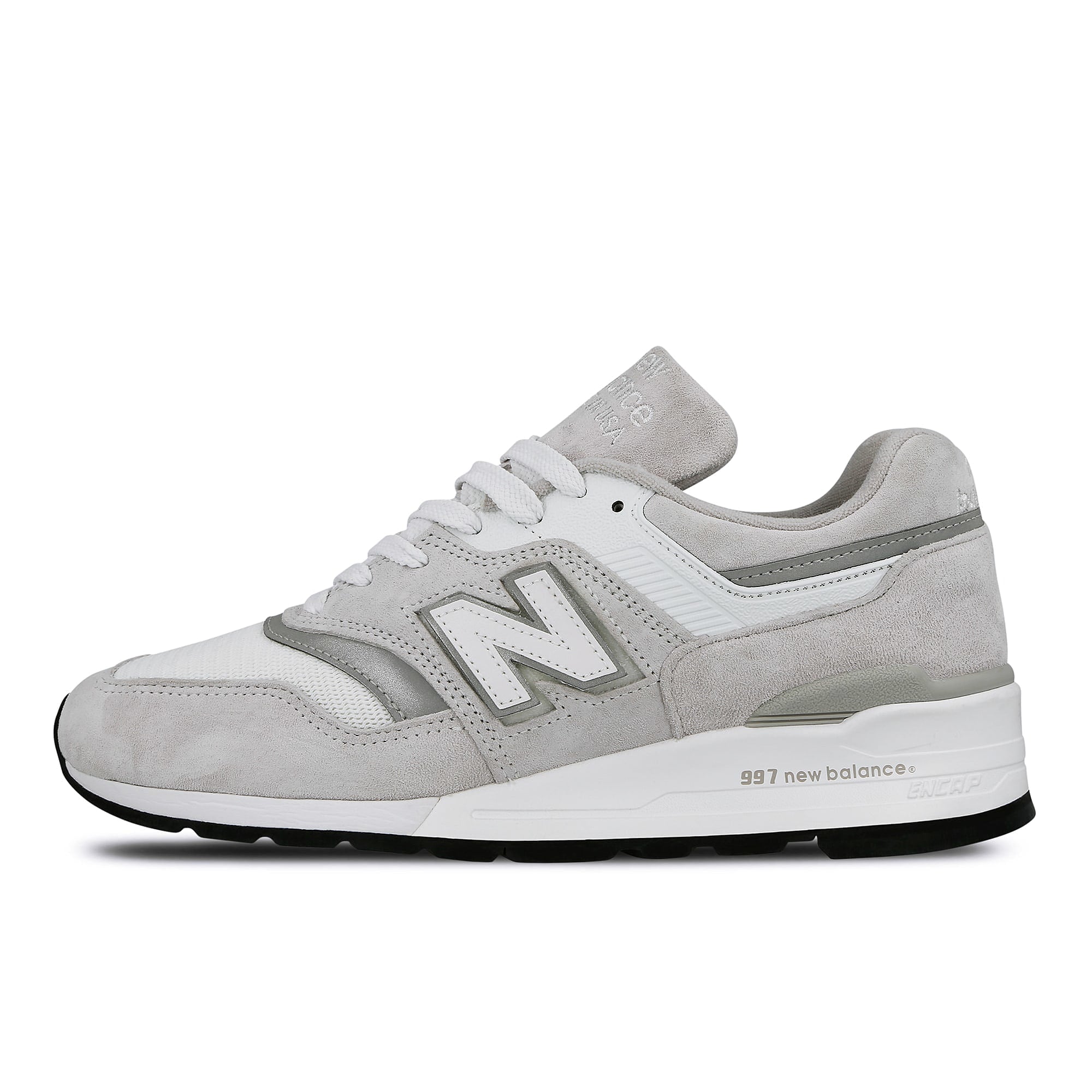 New Balance m 997 lbg White-Silver Low Top Sneakers 721951-60-16 | Overkill