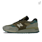 New Balance m 998 awa Green-Grey Low Top Sneakers 702141-60-6 | Overkill