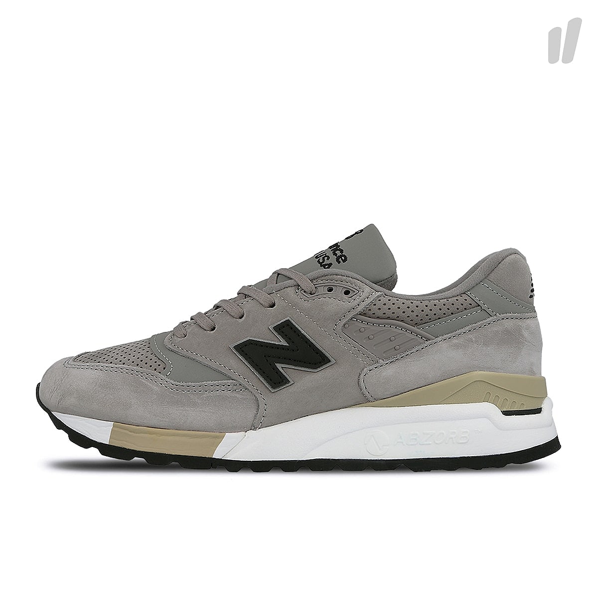 New Balance m 998 dtk Grey-Black Low Top Sneakers 545031-60-12 | Overkill