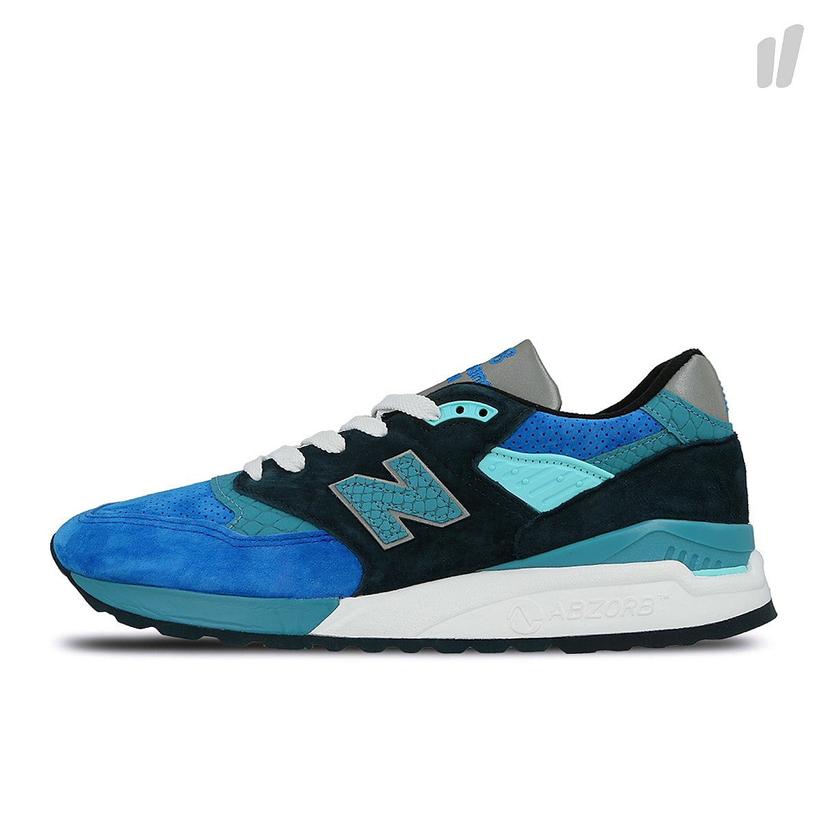 New Balance m 998 ne Blue Low Top Sneakers 655591-60-5 | Overkill