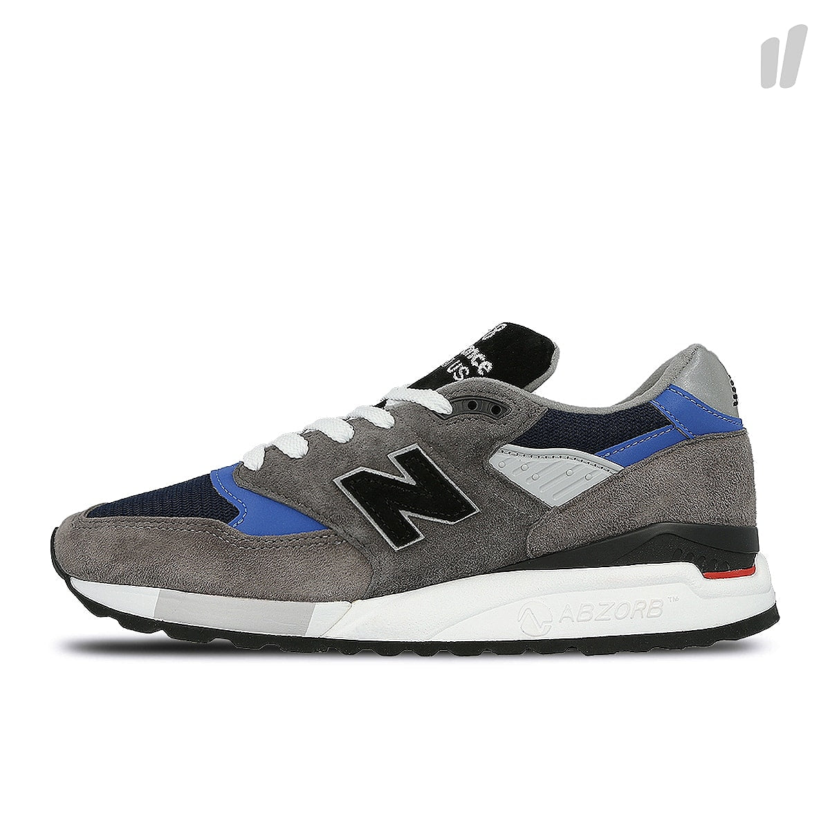 New Balance m 998 nf Grey-Blue Low Top Sneakers 655591-60-12 | Overkill