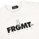 Medicom Fragment Design x Medicom Be@Rtee White T-Shirts Close-up | Overkill