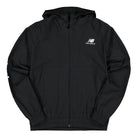 New Black New Balance Athletics Full Zip Windbreaker Black Windbreaker MJ01502BK / 777200-60-8 | Overkill