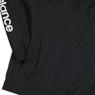 New Black New Balance Athletics Full Zip Windbreaker Black Windbreaker Detailfoto | Overkill