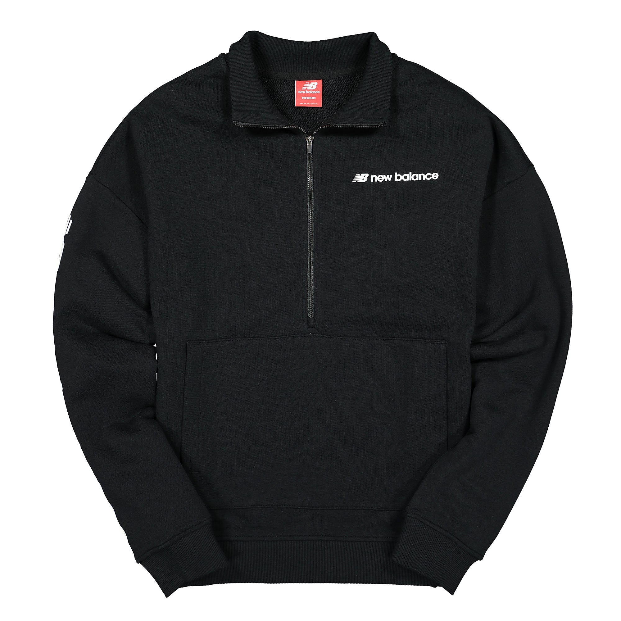 New Balance Sport Style Optiks Sweat Black Sweatshirts MJ93516BK / 742320-60-8 | Overkill