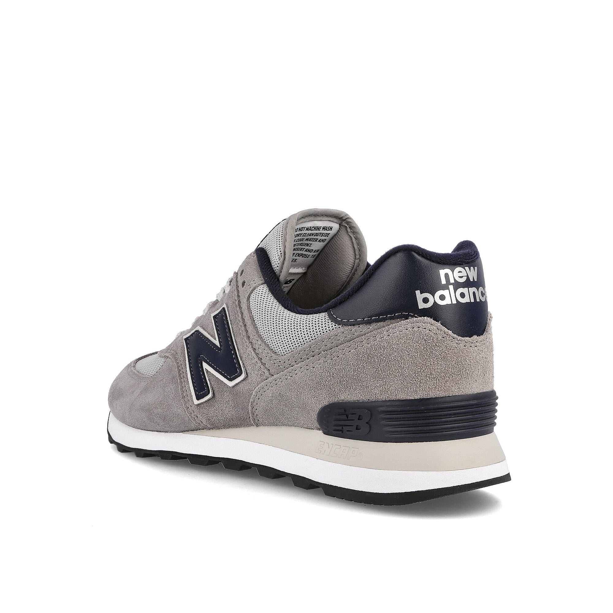 New Balance ml 574 be2 Grey-Navy Sneakers  Material | Overkill