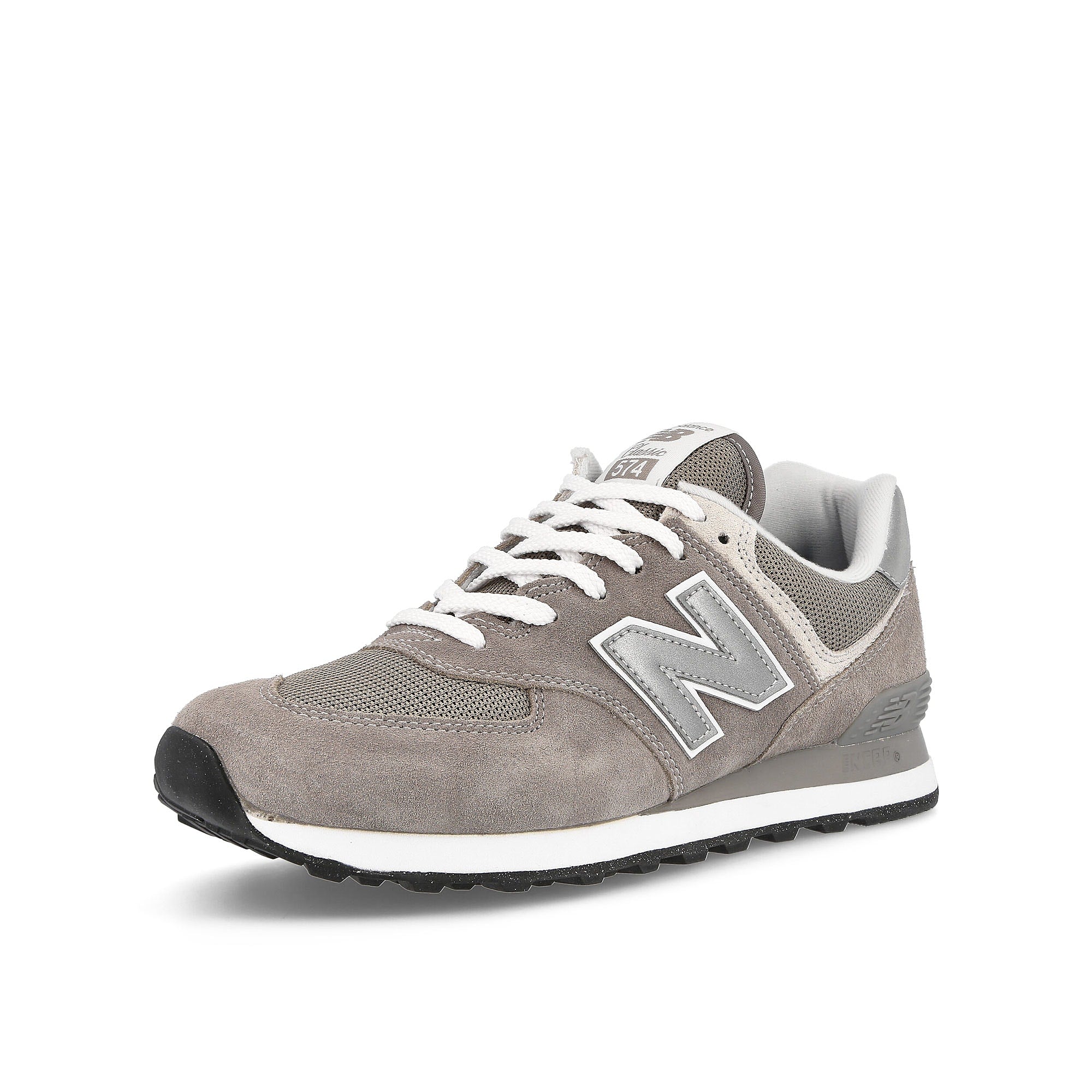 New Balance ml 574 evg Grey Sneakers  Close Up | Overkill