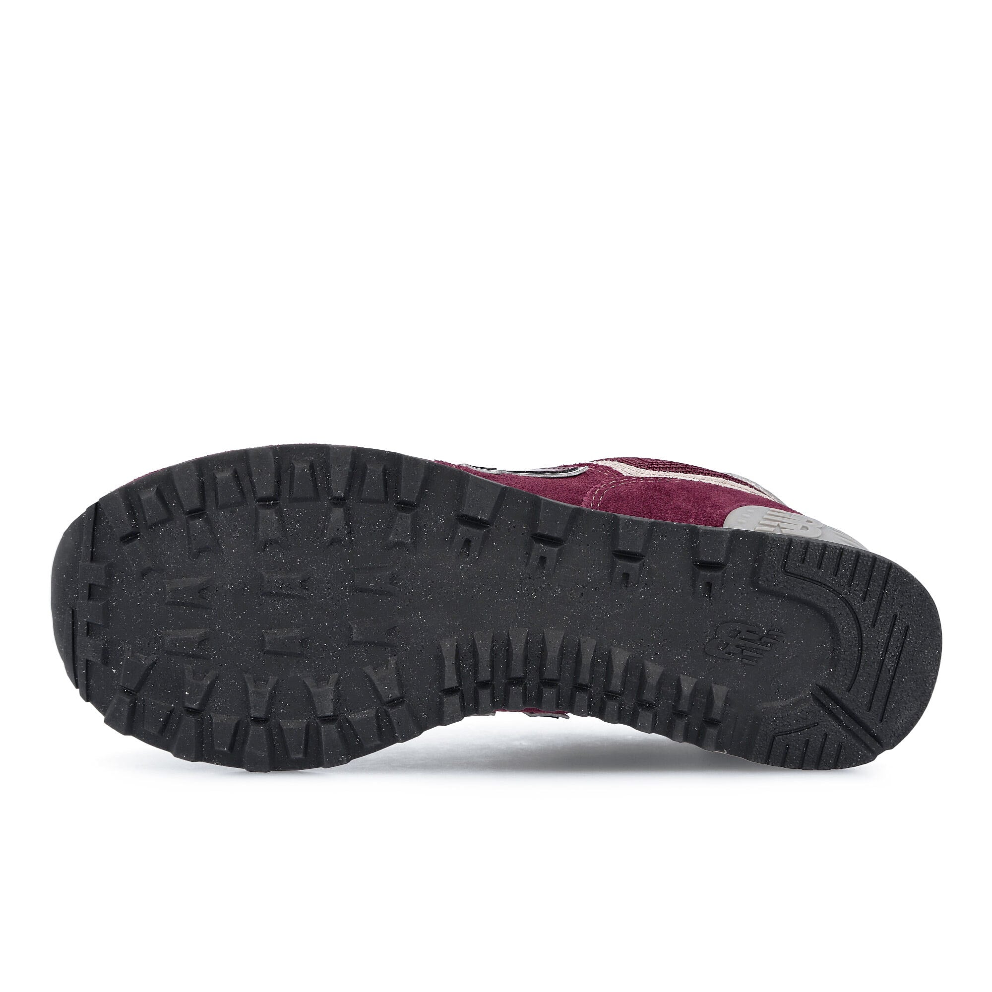 New Balance ml 574 evm Burgundy Red Sneakers  Detail View 1 | Overkill