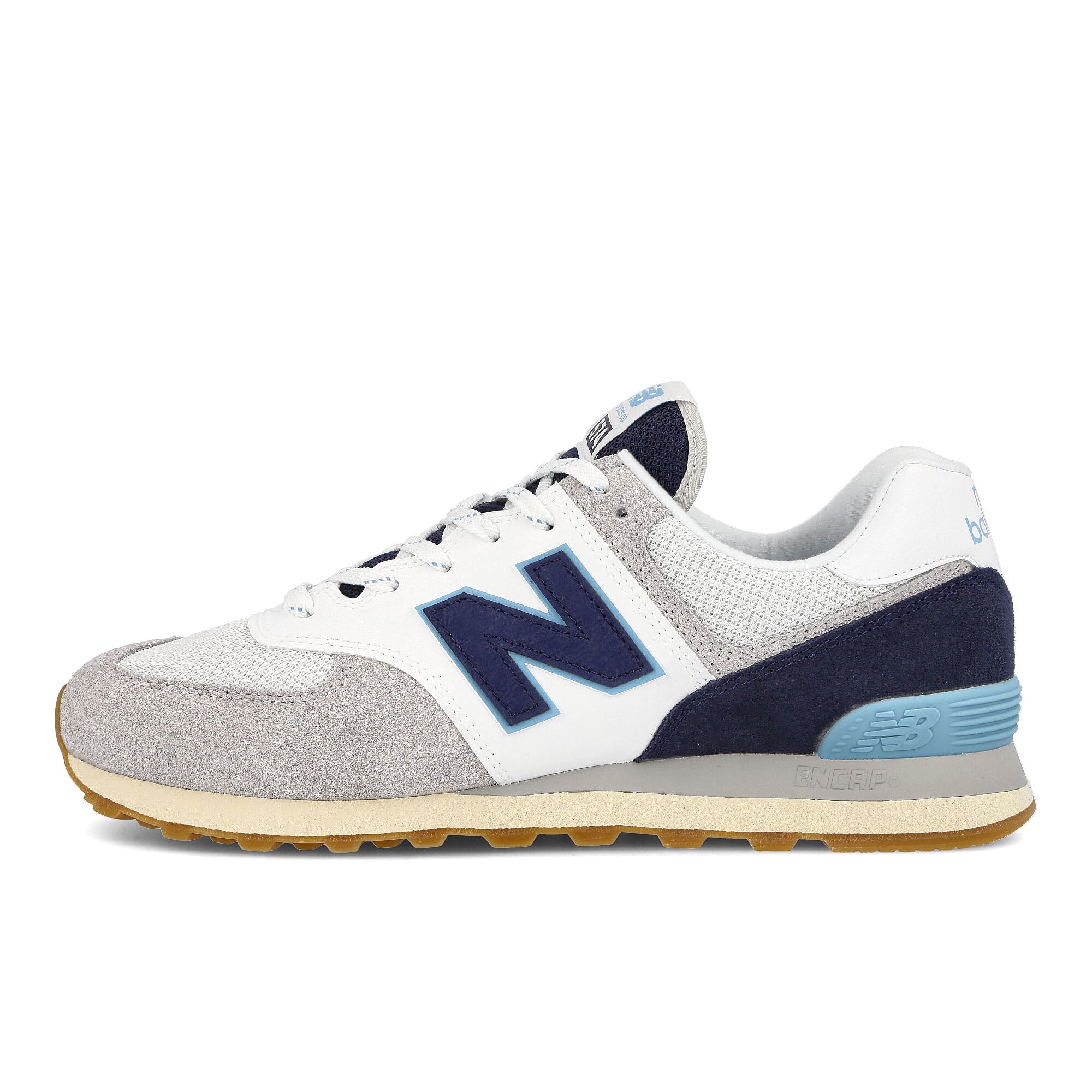 New Balance ml 574 sou Grey-Navy-White Sneakers 774941-60-12 | Overkill