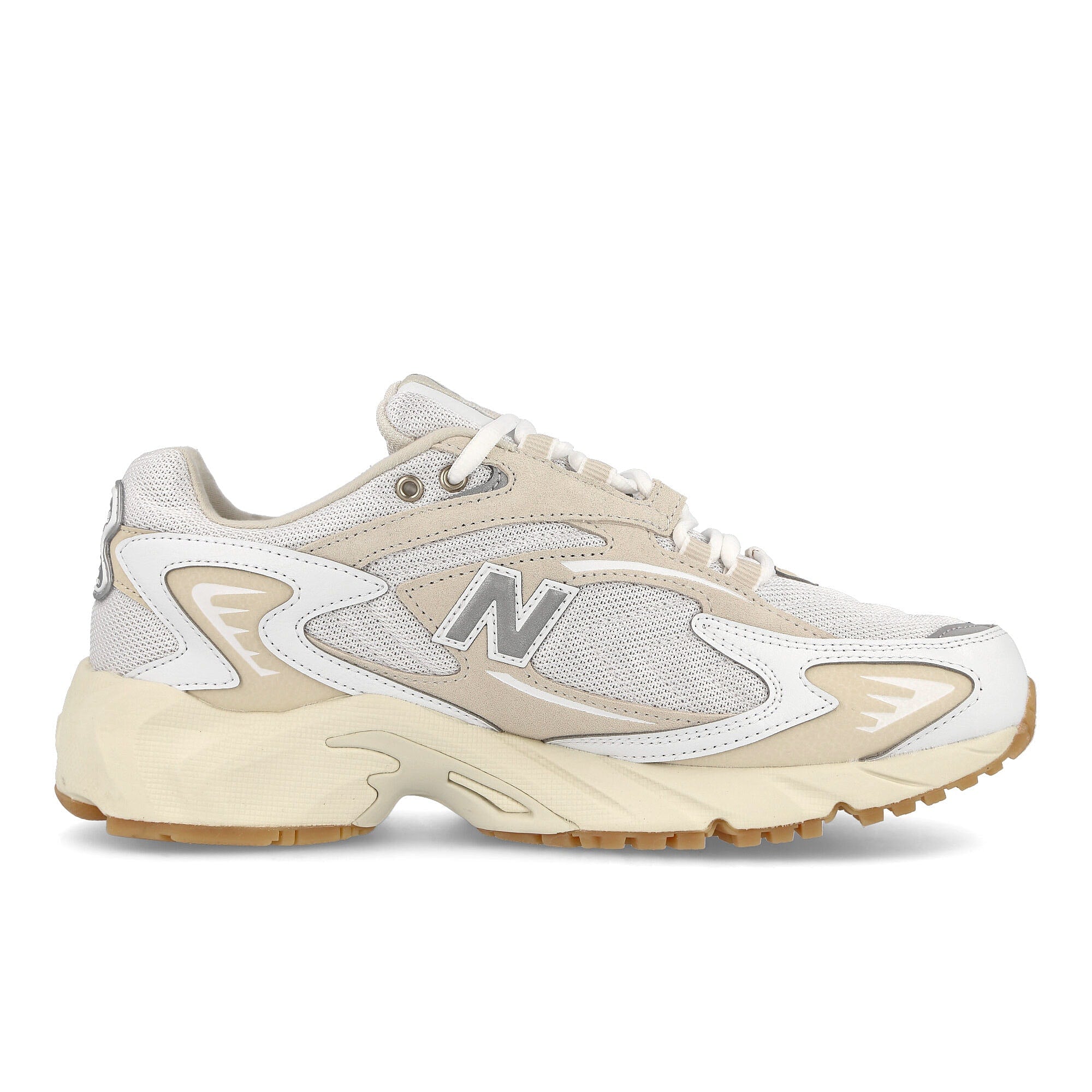 New Balance ml725t Beige-White Low Top Sneakers  Silhouette | Overkill