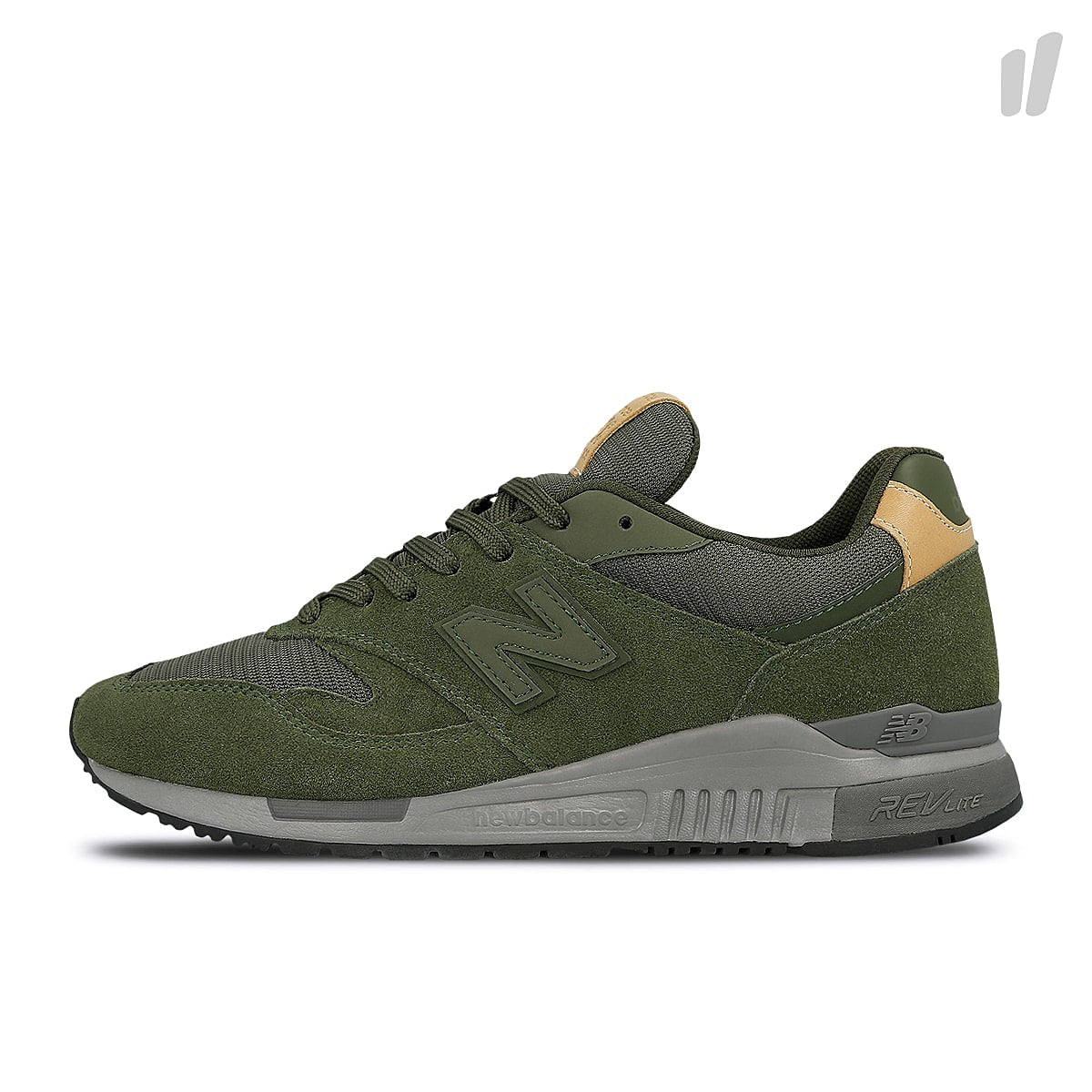 New Balance ml 840 grc Dark Covert Green Low Top Sneakers 675941-60-6 | Overkill